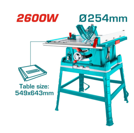 מסור חיתוך עץ+אלומניום שולחן ארוך 2600W