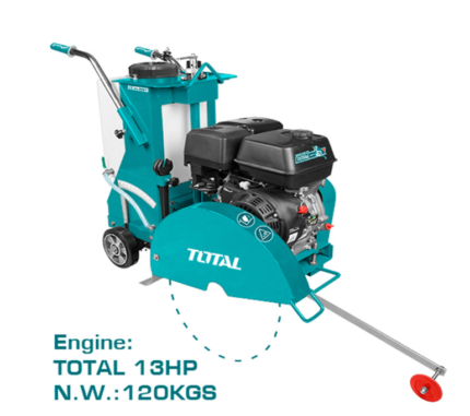 מסור לחיתוך משטחי בטון ואספלט 120Kg(13כוח סוס) ממונע בבנזין